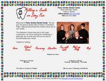 Tablet Screenshot of planosmilesdentalcenter.com
